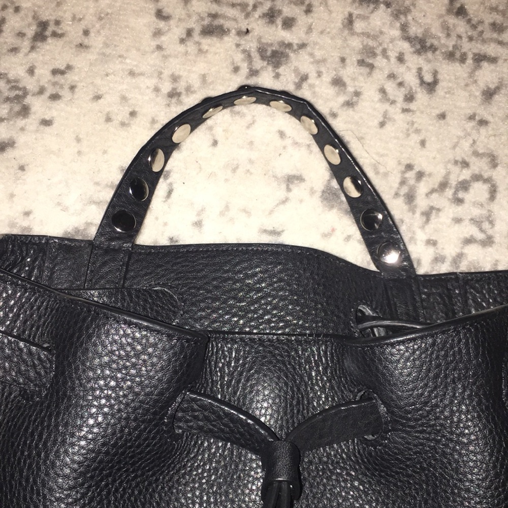 Rebecca Minkoff Blythe Pebbled Leather Backpack - Picture 8 of 11